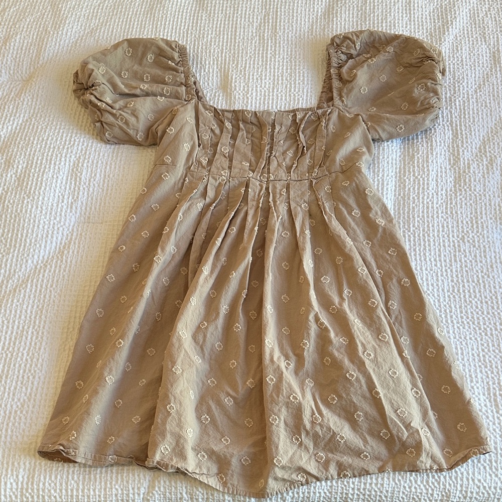 Tan dress